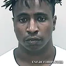 Kahlil Harris booking photo