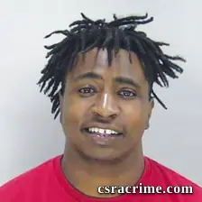 Kahlil Harris booking photo