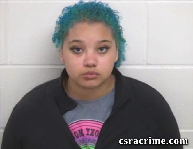 Kaleigha Janiya Womble booking photo