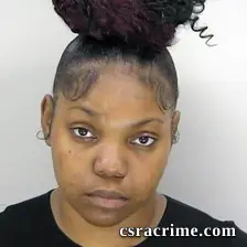 Kazaria Moss booking photo