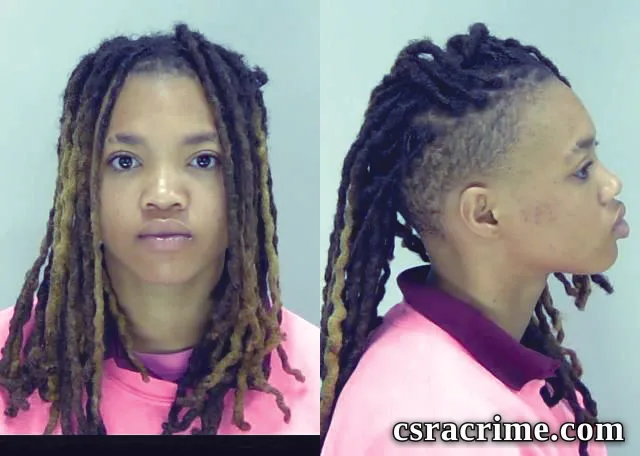 Kenadie Weaver booking photo