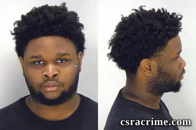 Kendavion Lewis booking photo
