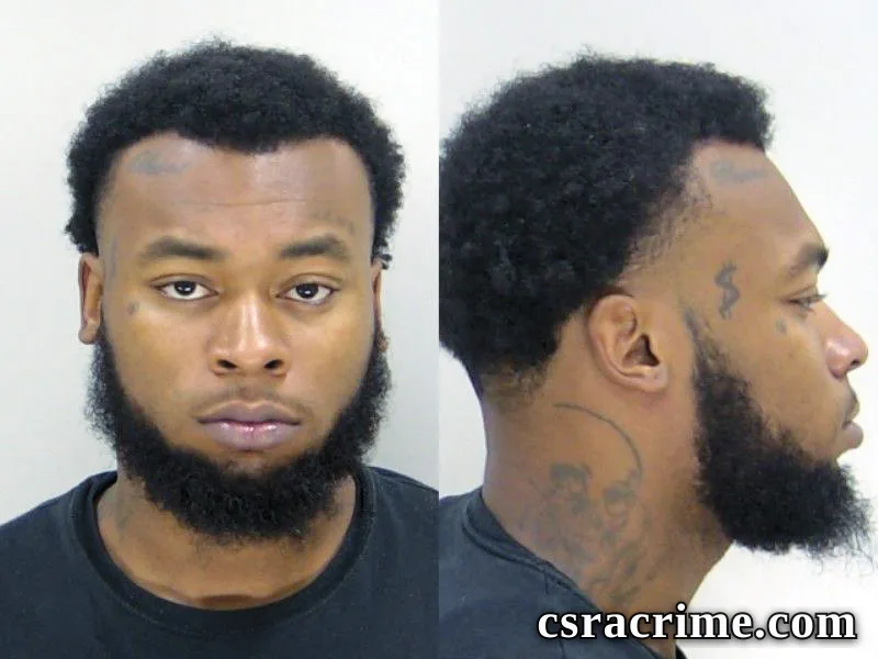 Kentrell Thomas booking photo