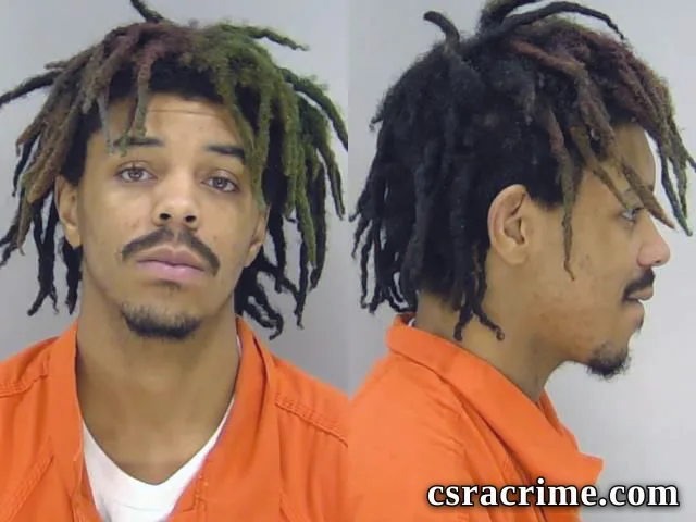 Keon Bush booking photo