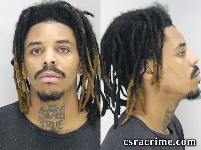 Keon Bush booking photo