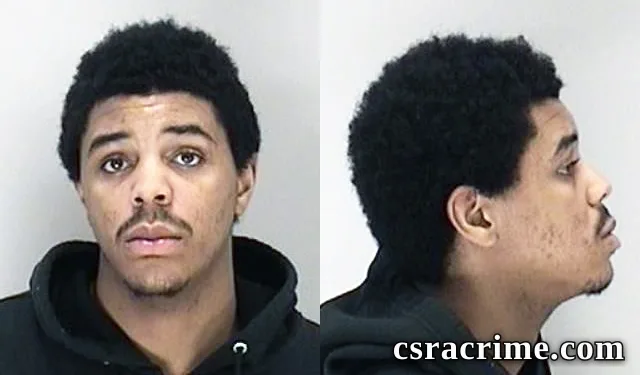 Keon Bush booking photo
