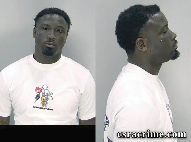 Keon Leverett booking photo