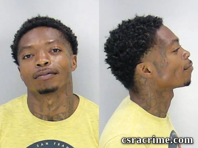 Kewan Reeves booking photo
