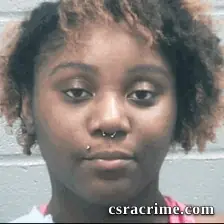 Khalia Bronson booking photo