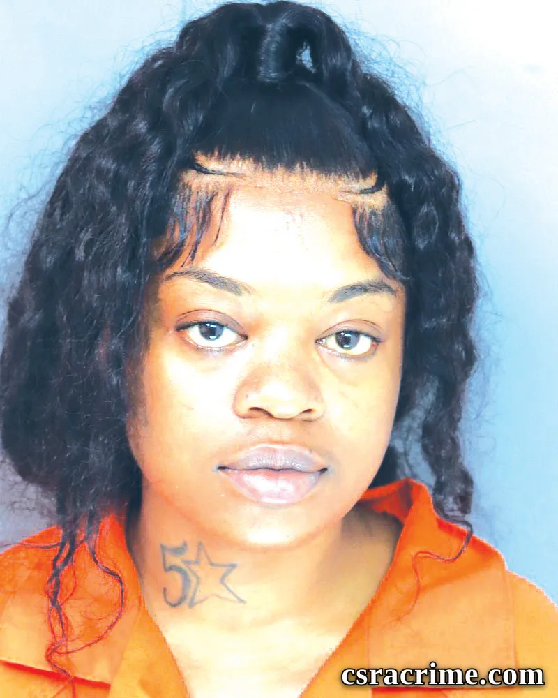 Khyra Miller booking photo