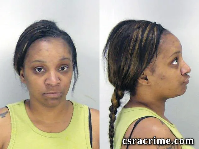 Kiana Hollins booking photo