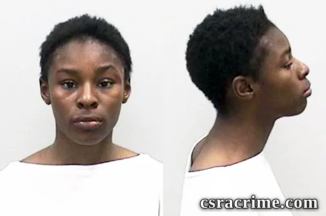 Kiara Johnson booking photo