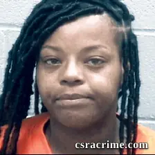 Kierra Sheppard booking photo