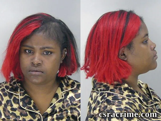 Kiyanna Reid booking photo