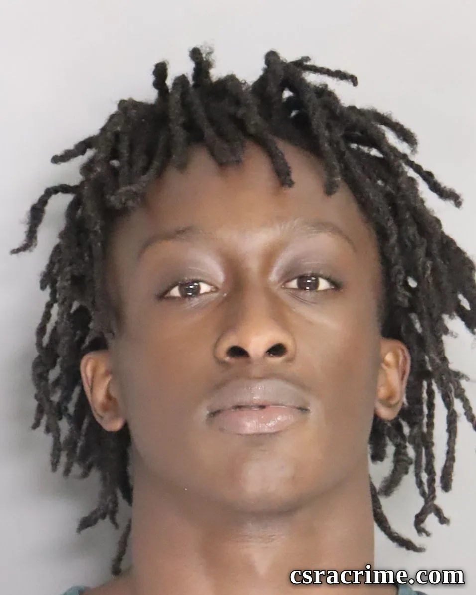 Kiyon Glover booking photo