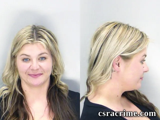 Kristen Coleman booking photo