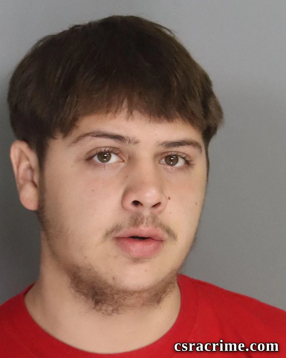 Kyler Rearden booking photo