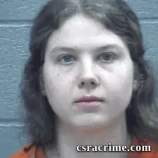 Kylie West booking photo