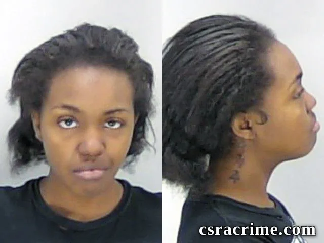La'Mya Green booking photo