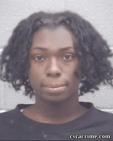 Lachyra Holmes booking photo
