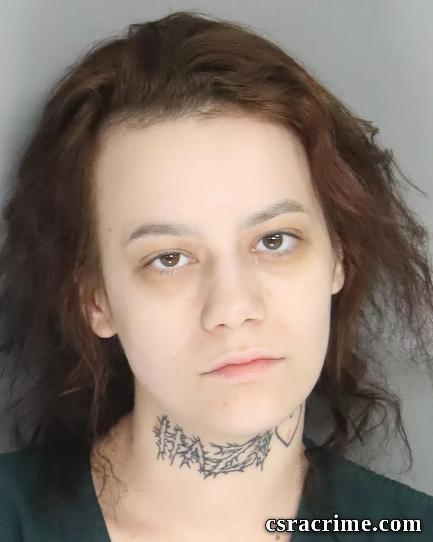 Laken Williford booking photo