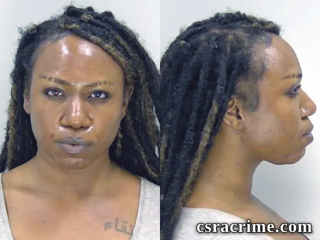 Leleshwa Roberts booking photo