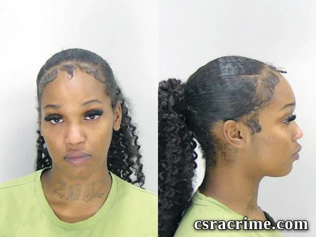 Letia Moss booking photo