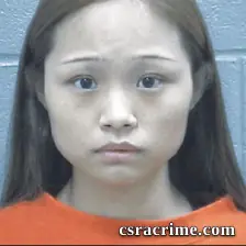 Li Shanshan booking photo