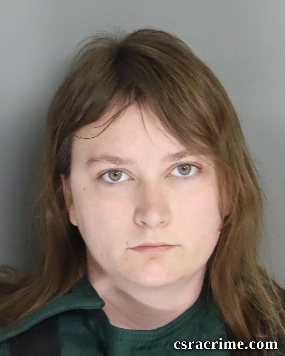 Lilith Hebbard booking photo