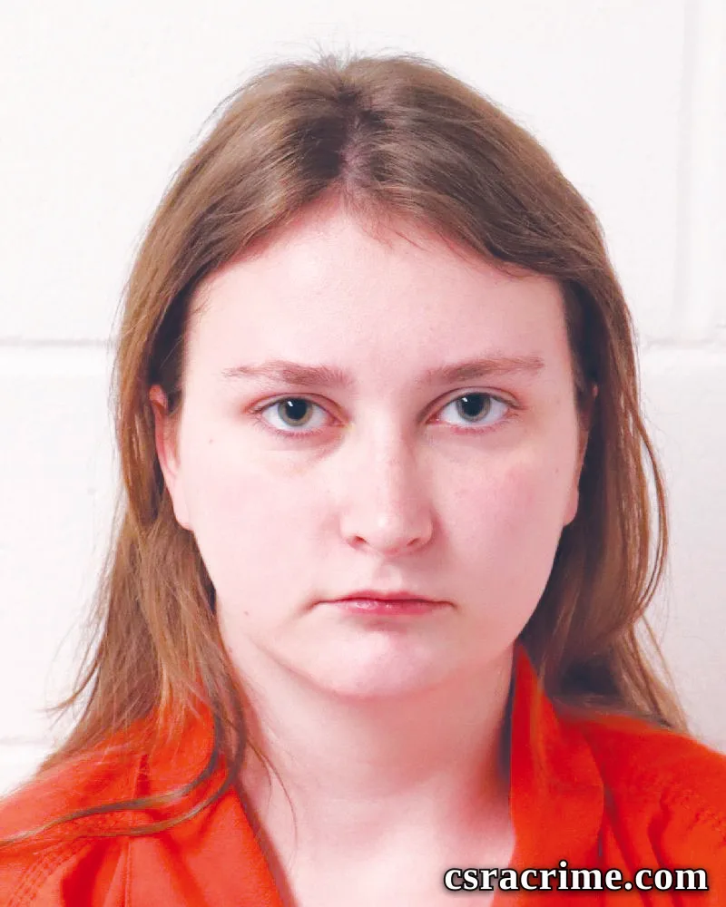 Lilith Hebbard booking photo