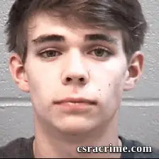 Logan Barker booking photo