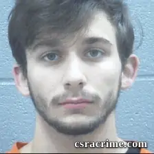 Logan Burk booking photo
