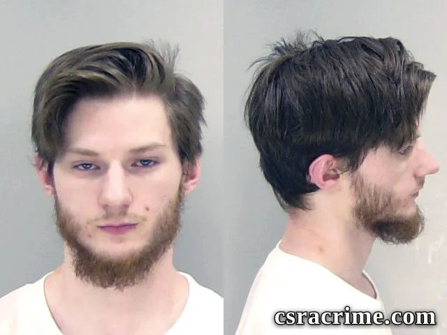Logan Peebles booking photo