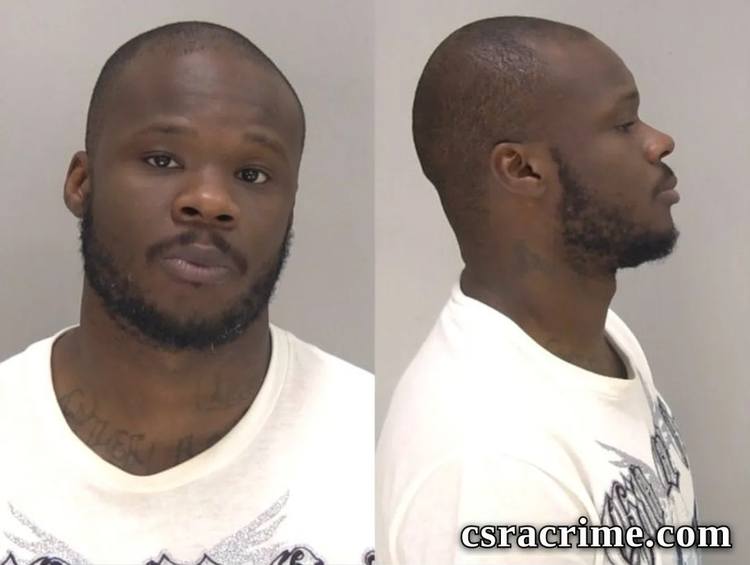 Lorenzo Glover booking photo