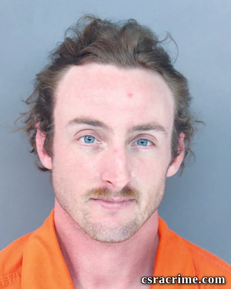 Luke Bingham booking photo