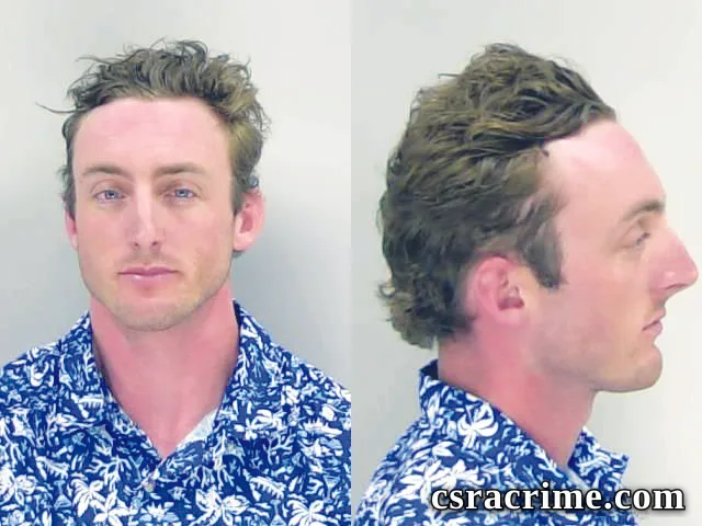 Luke Bingham booking photo