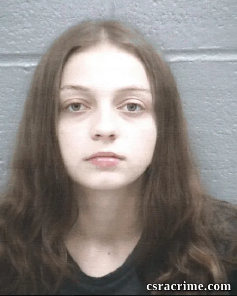 Madison Robertson booking photo