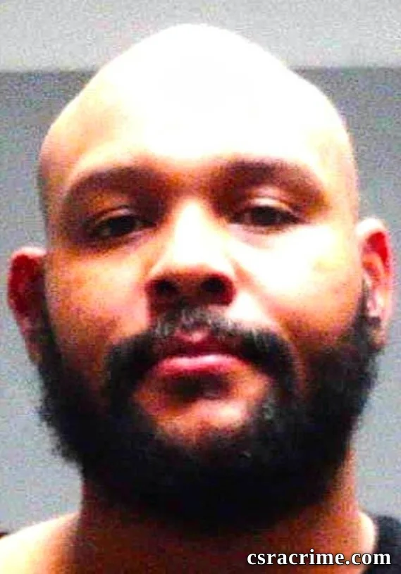 Malcolm Alexander Aldridge booking photo