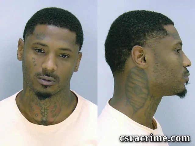 Maliek Lewis booking photo