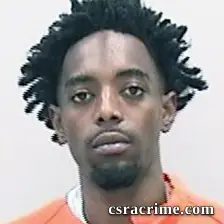 Malik Scrivens booking photo