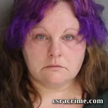 Malina Blair booking photo