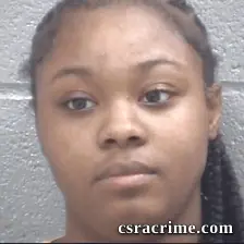 Maniah Gilchrist booking photo
