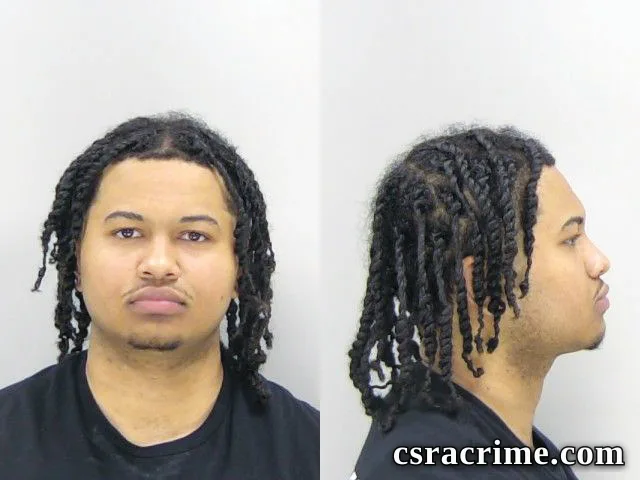 Mantrell Walker booking photo
