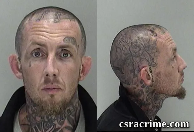 Marcus Gregory booking photo