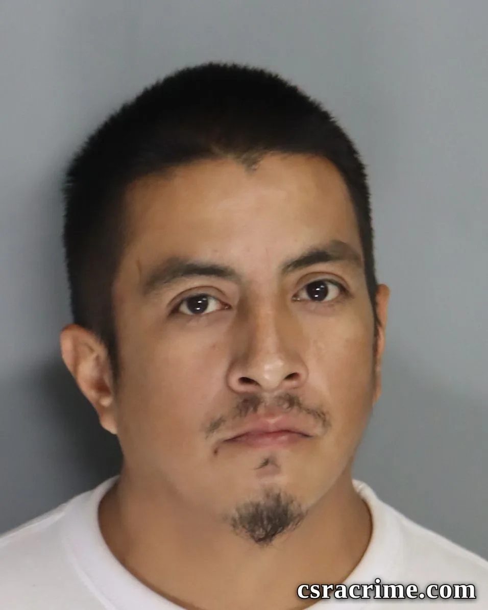Mariano Sandoval booking photo