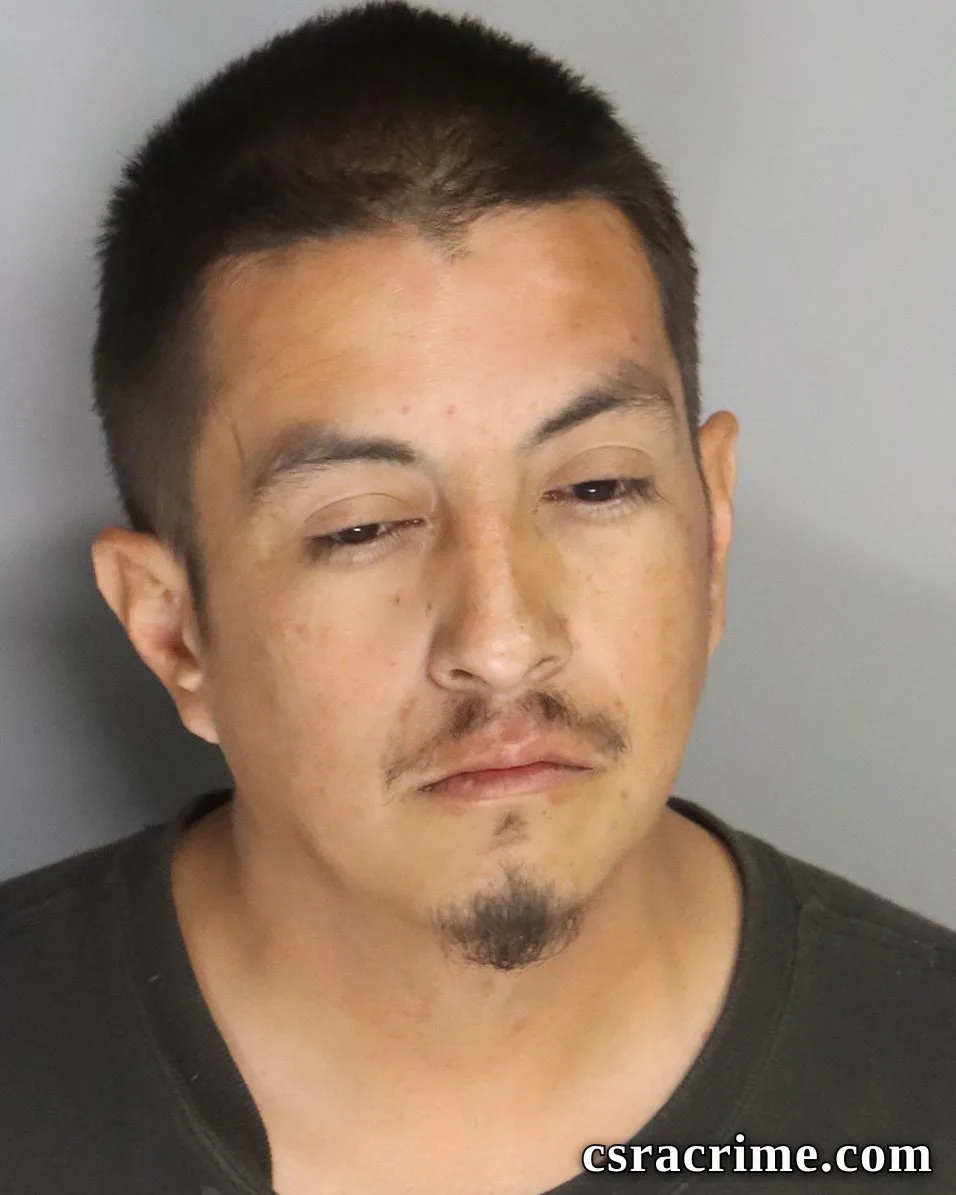 Mariano Sandoval booking photo