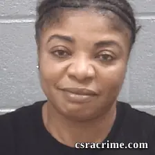 Marie Dossou booking photo