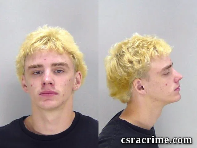 Mark Baynham JR booking photo