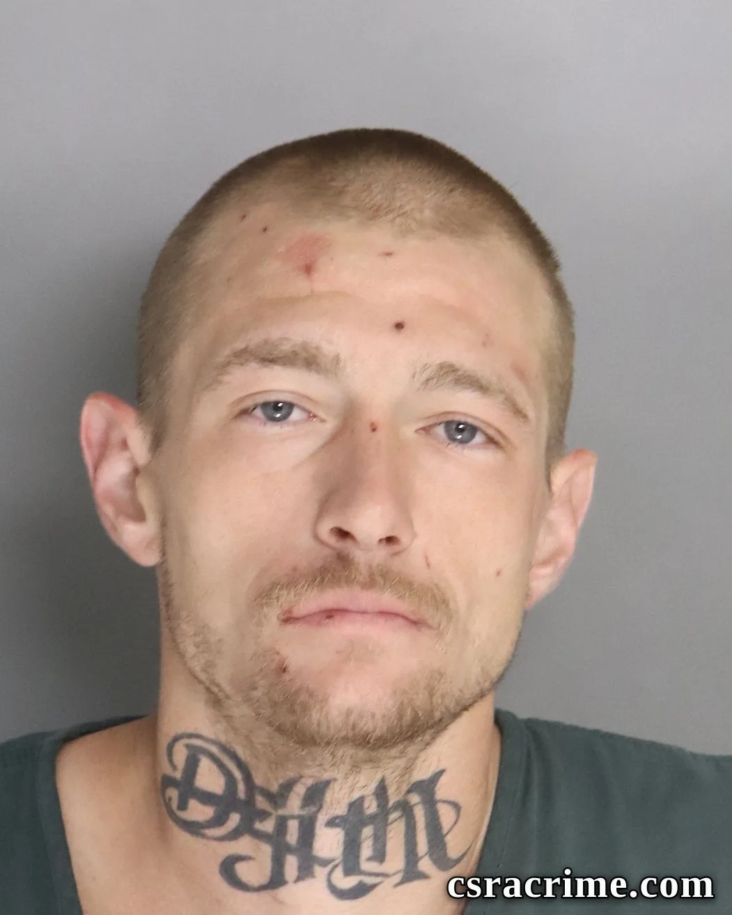 Mark Worthy JR booking photo