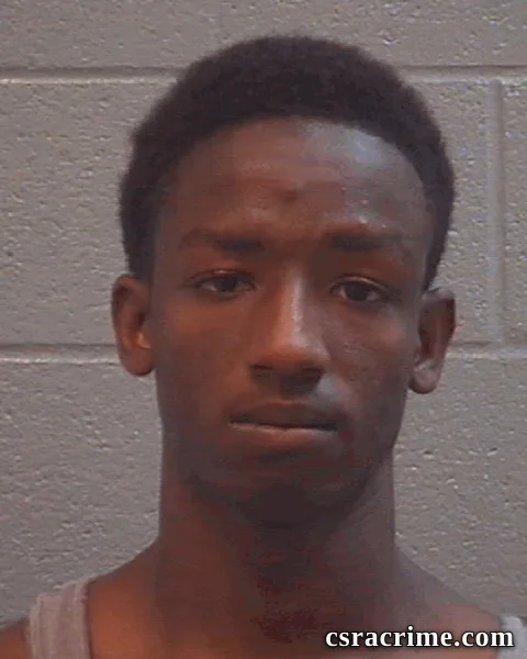 Markevis Page booking photo